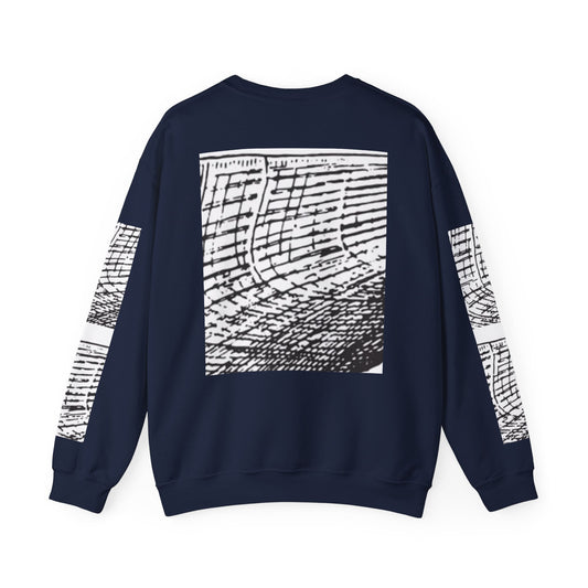 Artistic Unisex Crewneck Sweatshirt - Abstract Design for Cozy Vibes