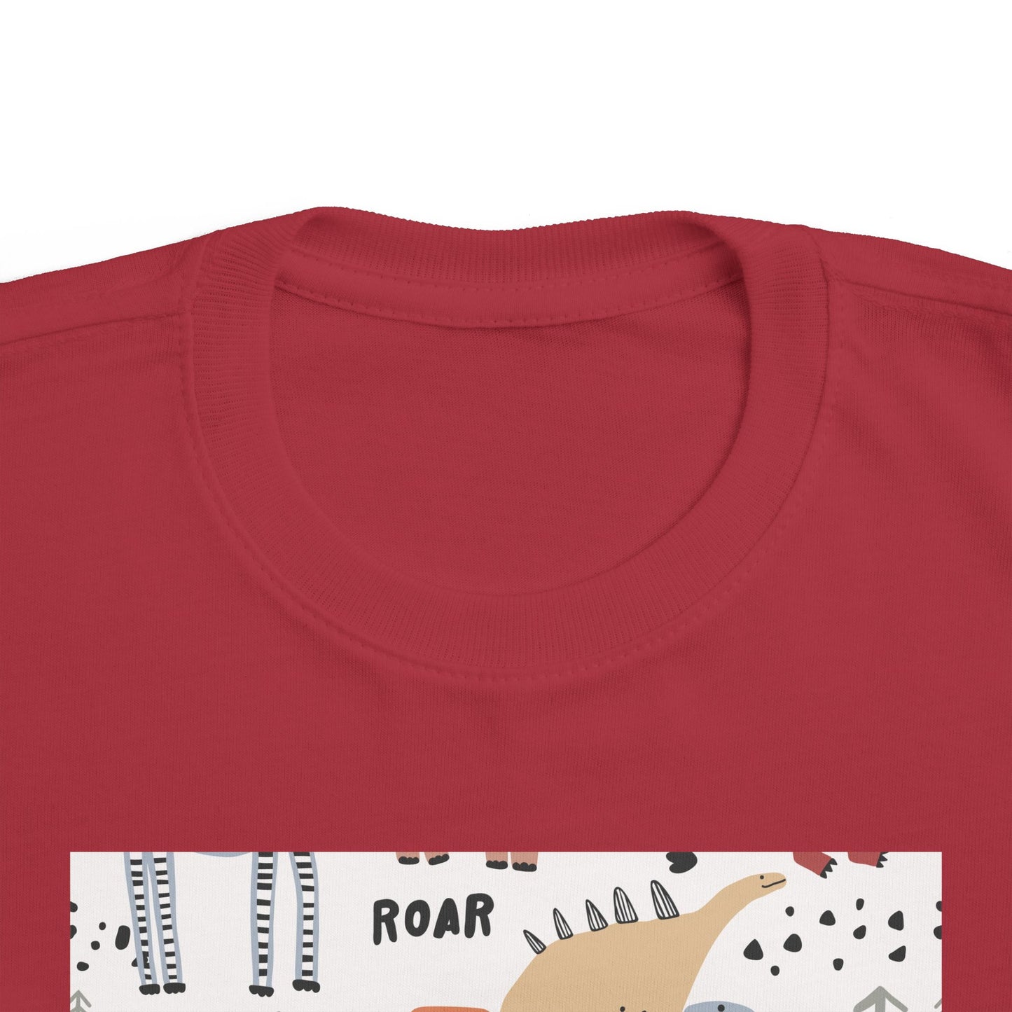 Toddler Dinosaur Jersey Tee - Fun Roar Design for Little Explorers