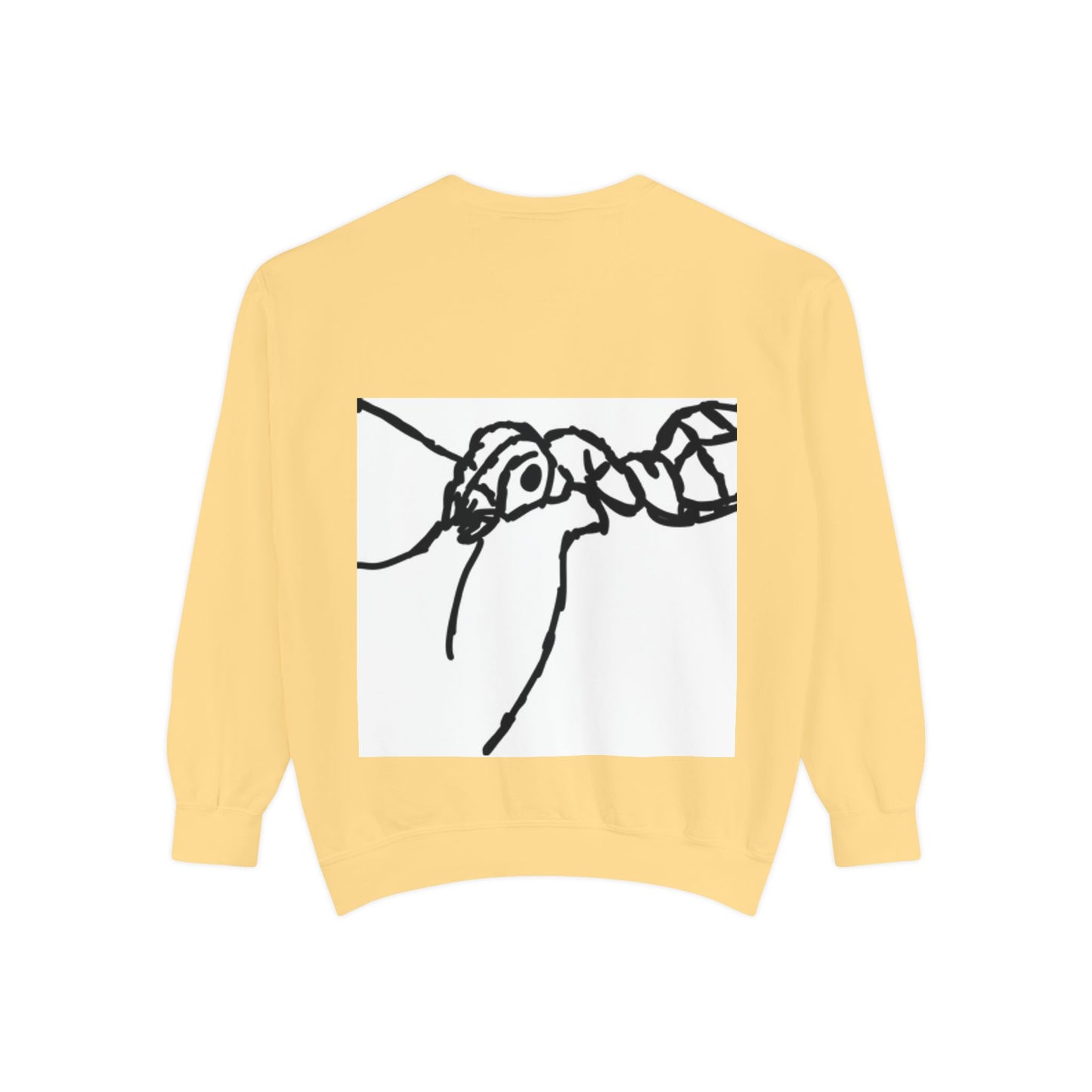 Ant-Inspired Unisex Garment-Dyed Sweatshirt - Unique Nature Lover Gift
