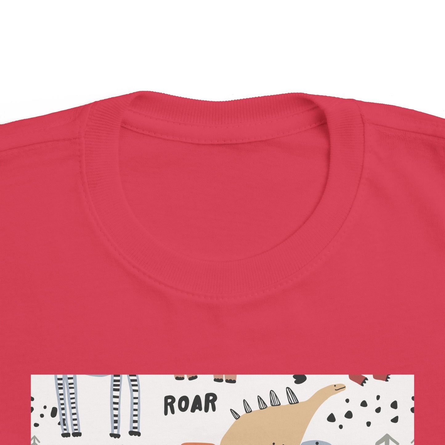 Toddler Dinosaur Jersey Tee - Fun Roar Design for Little Explorers