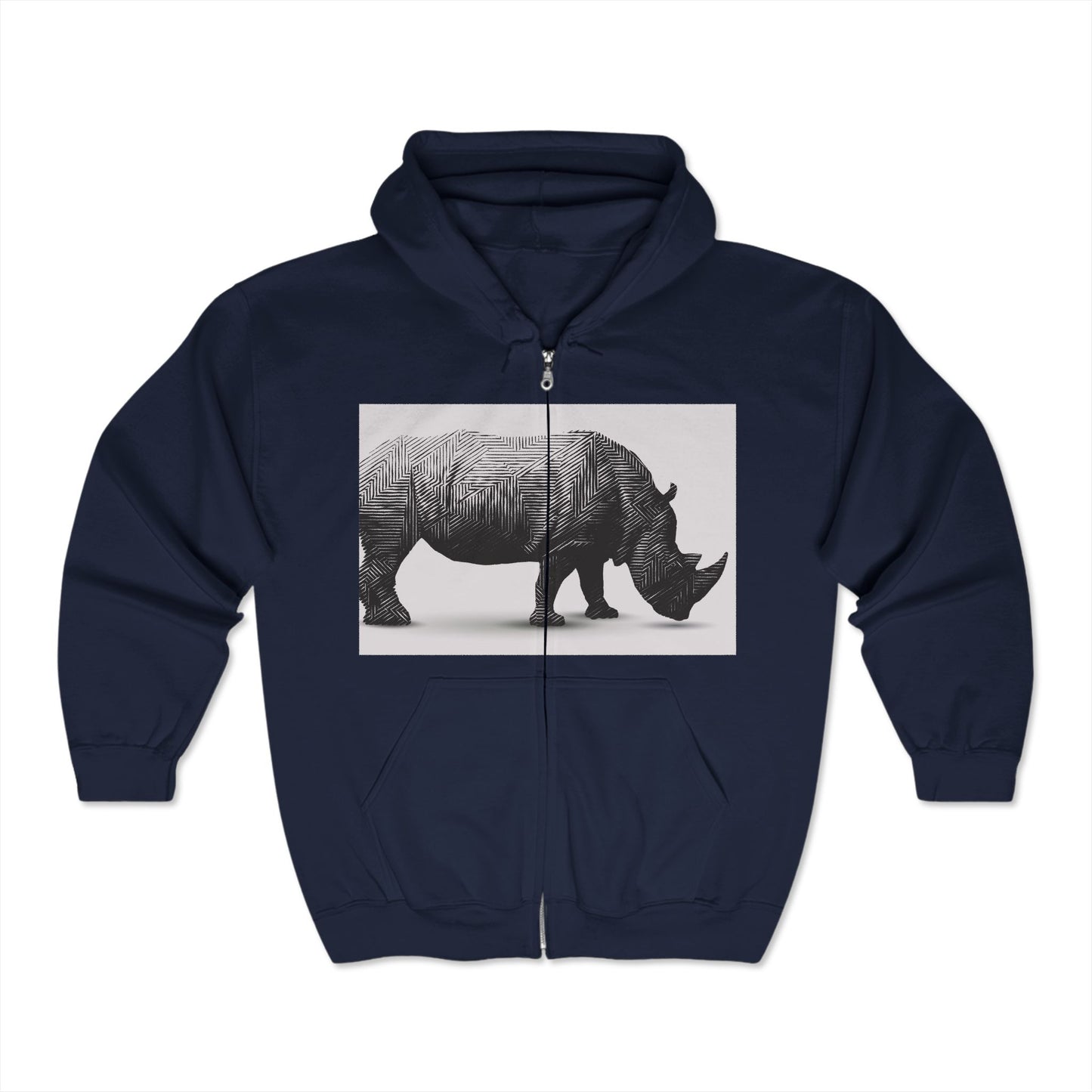 Unisex Heavy Blend™ Full Zip Hooded Sweatshirt