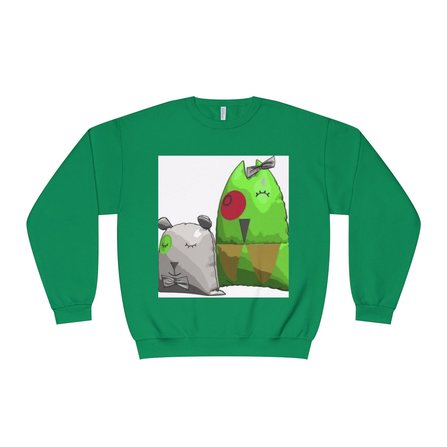 Cute Cartoon Monsters Unisex Crewneck Sweatshirt - Cozy Fun for All Ages