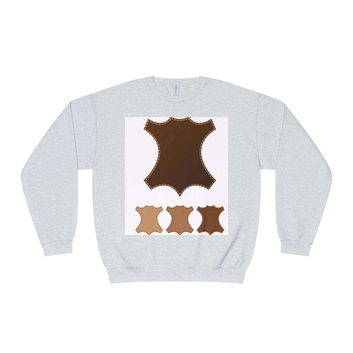 Artisan Leather Pattern Unisex Crewneck Sweatshirt