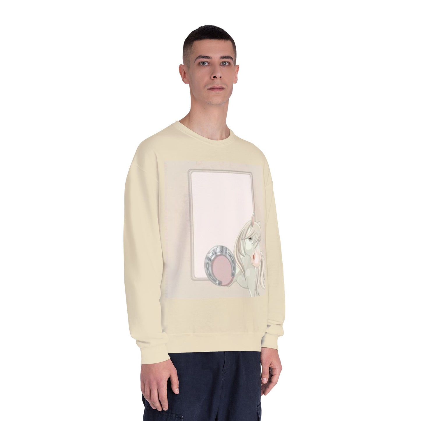 Cute Unicorn Blank Space Unisex Crewneck Sweatshirt