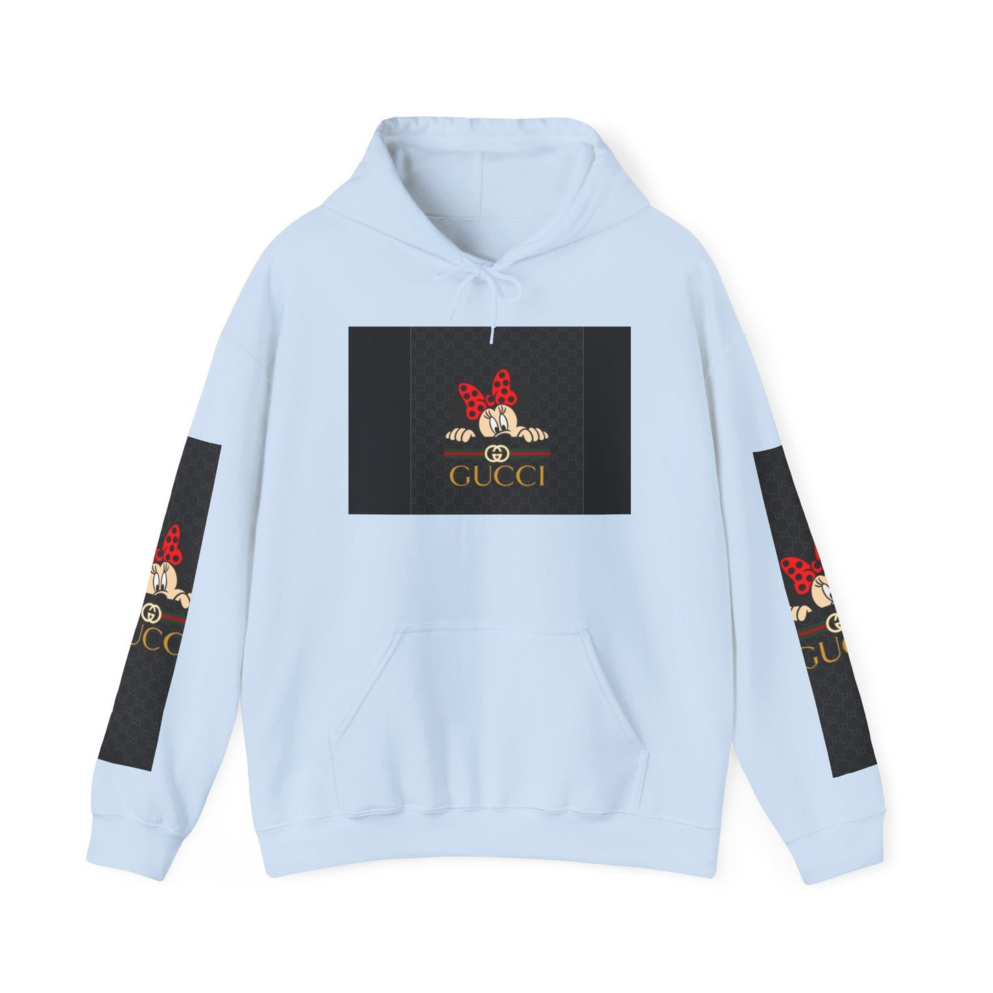 Gucci-Inspired Minnie Mouse Hooded Sweatshirt for Disney Fans