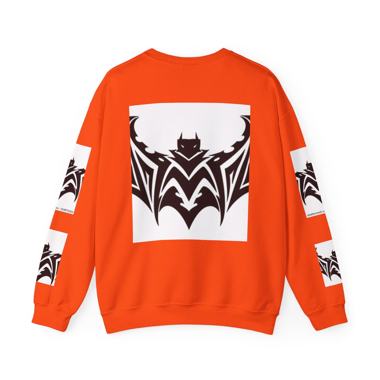 Gothic Bat Sweatshirt - Unisex Crewneck for Halloween & Casual Wear