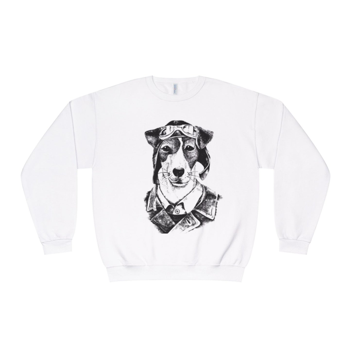 Pilot Dog Unisex Crewneck Sweatshirt - Cozy Pet Lover's Gift