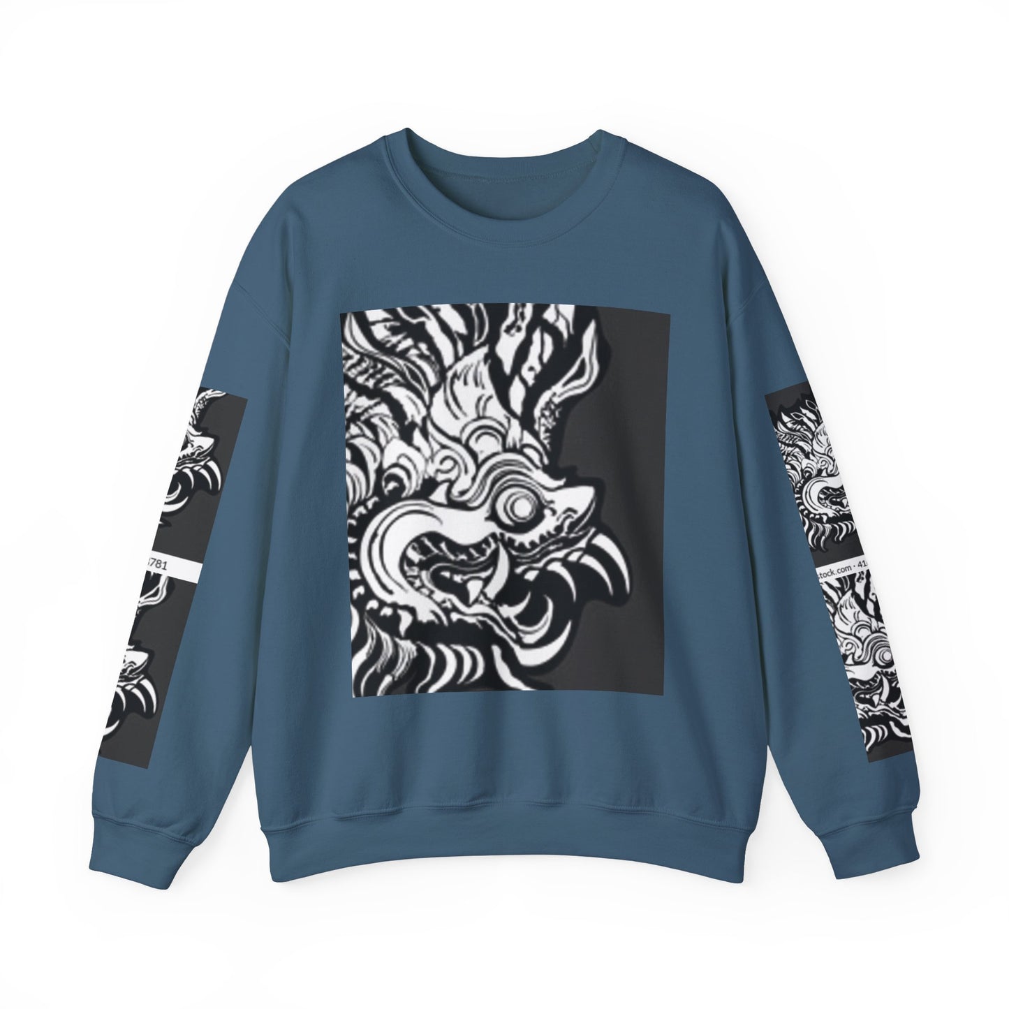 Bold Graphic Crewneck Sweatshirt - Unisex Heavy Blend™ - Perfect for Streetwear and Casual Outings