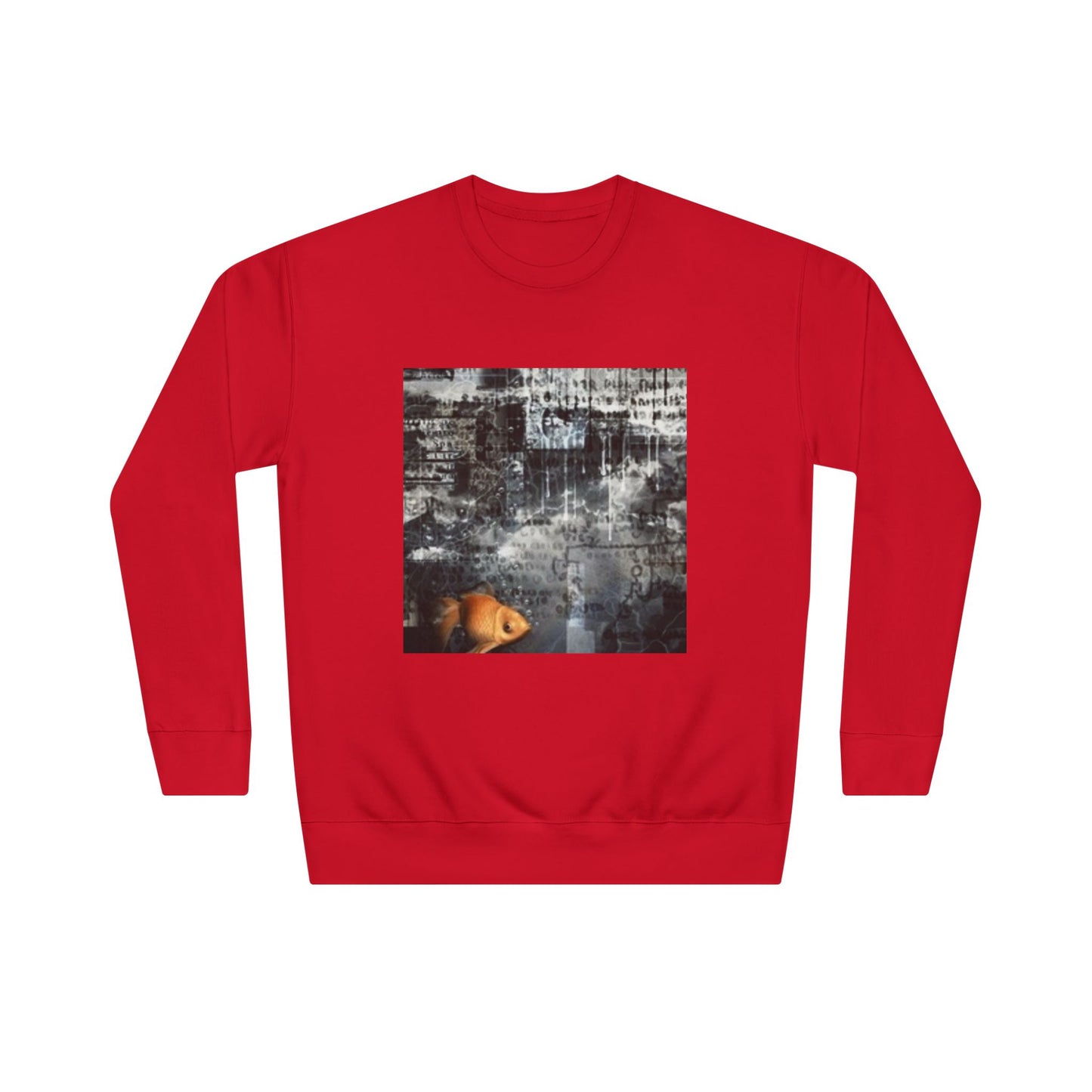 Roaring Lion Unisex Crew Sweatshirt - Bold Art for Animal Lovers