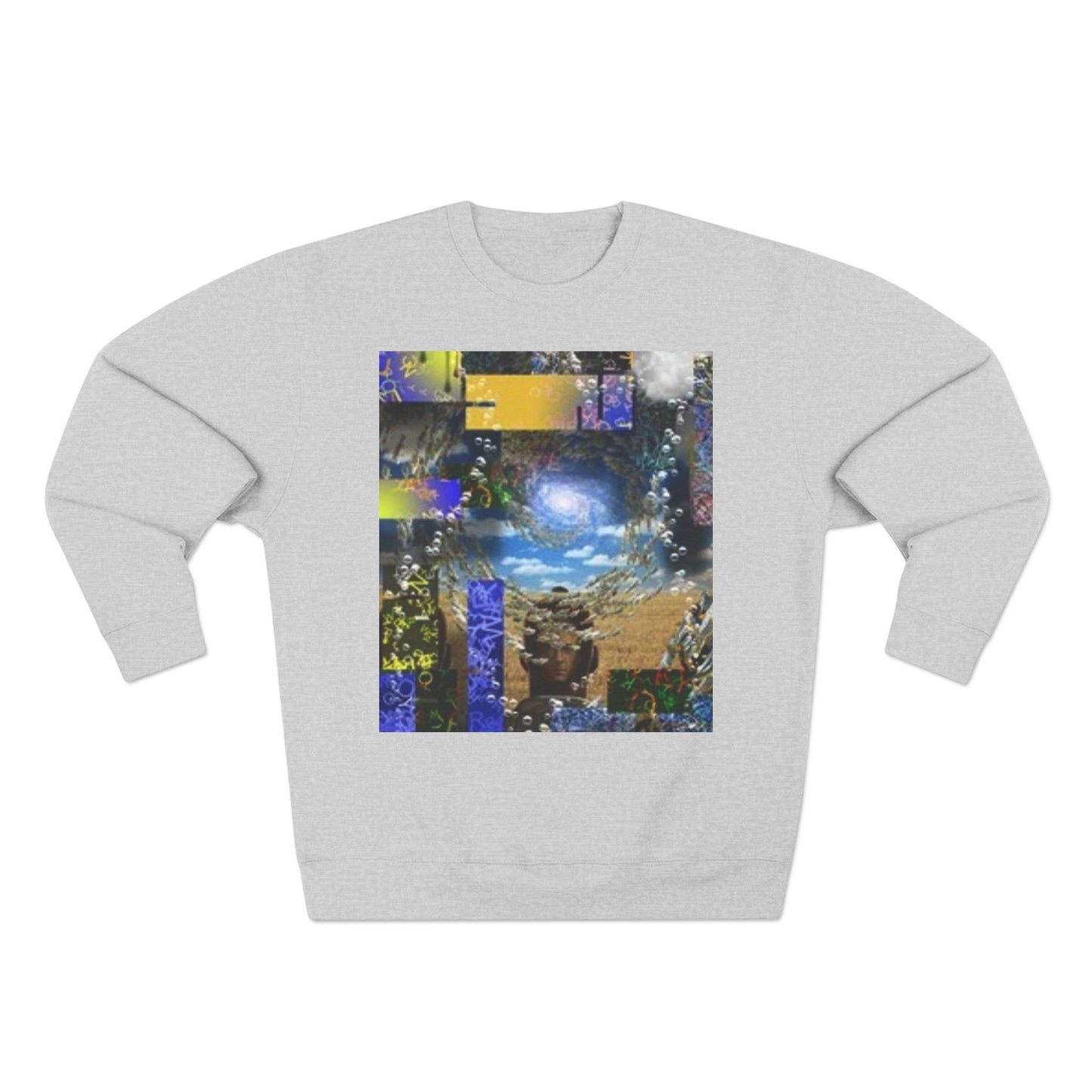 Cosmic Adventure Unisex Crewneck Sweatshirt - Unique Art Print