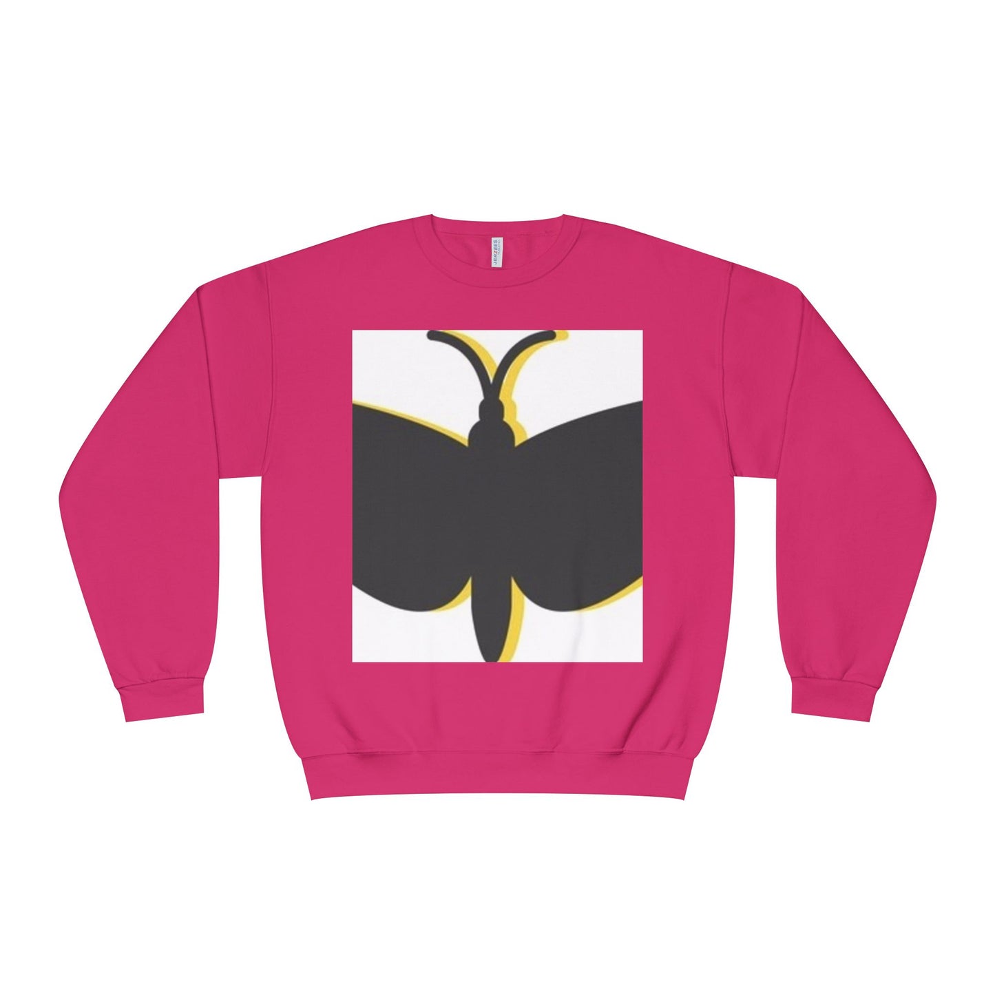 Butterfly Emblem Unisex Sweatshirt - Cozy Style for Nature Lovers