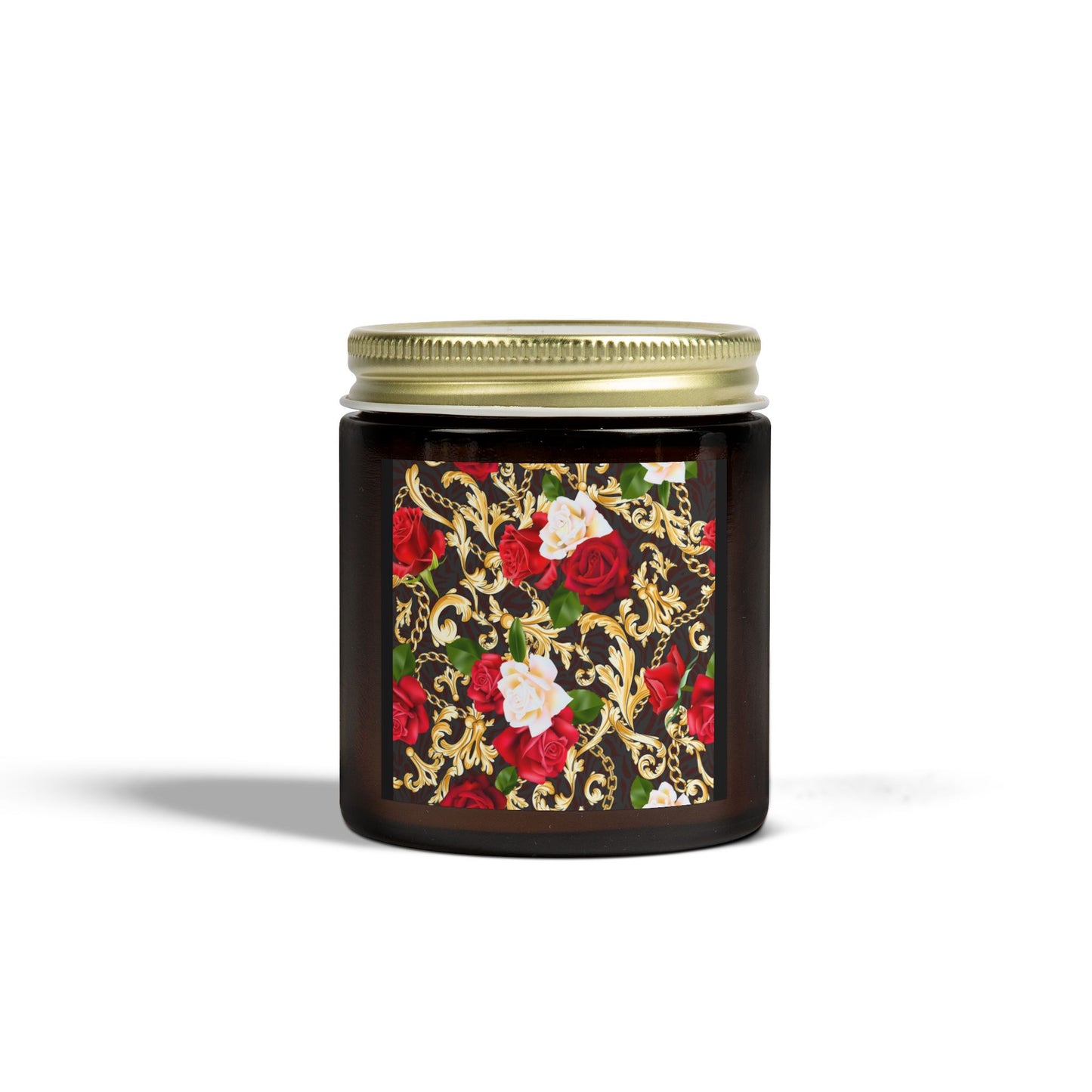 Hand-Poured Coconut Apricot Scented Candle - Relaxing Home Decor for Mindfulness & Self-Care