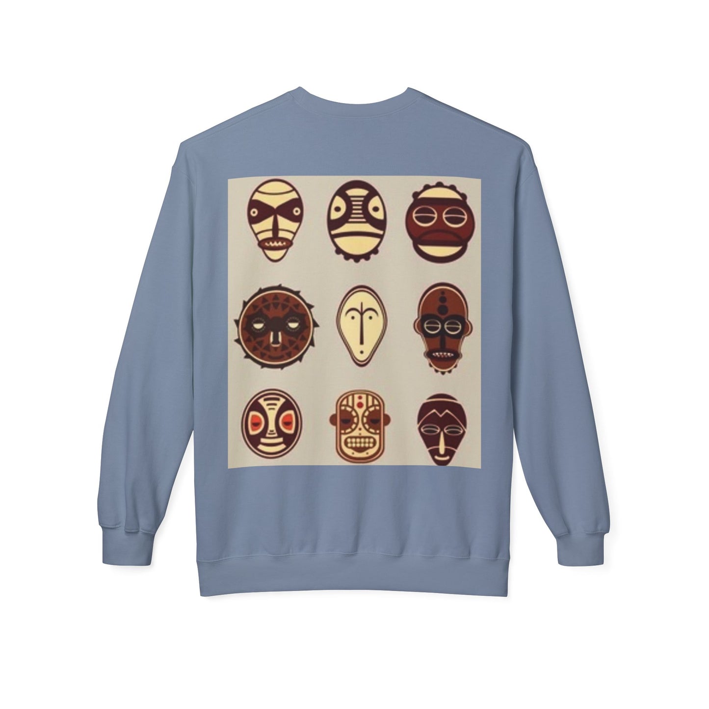 Artistic Horse Illustration Fleece Crewneck Sweatshirt - Unisex