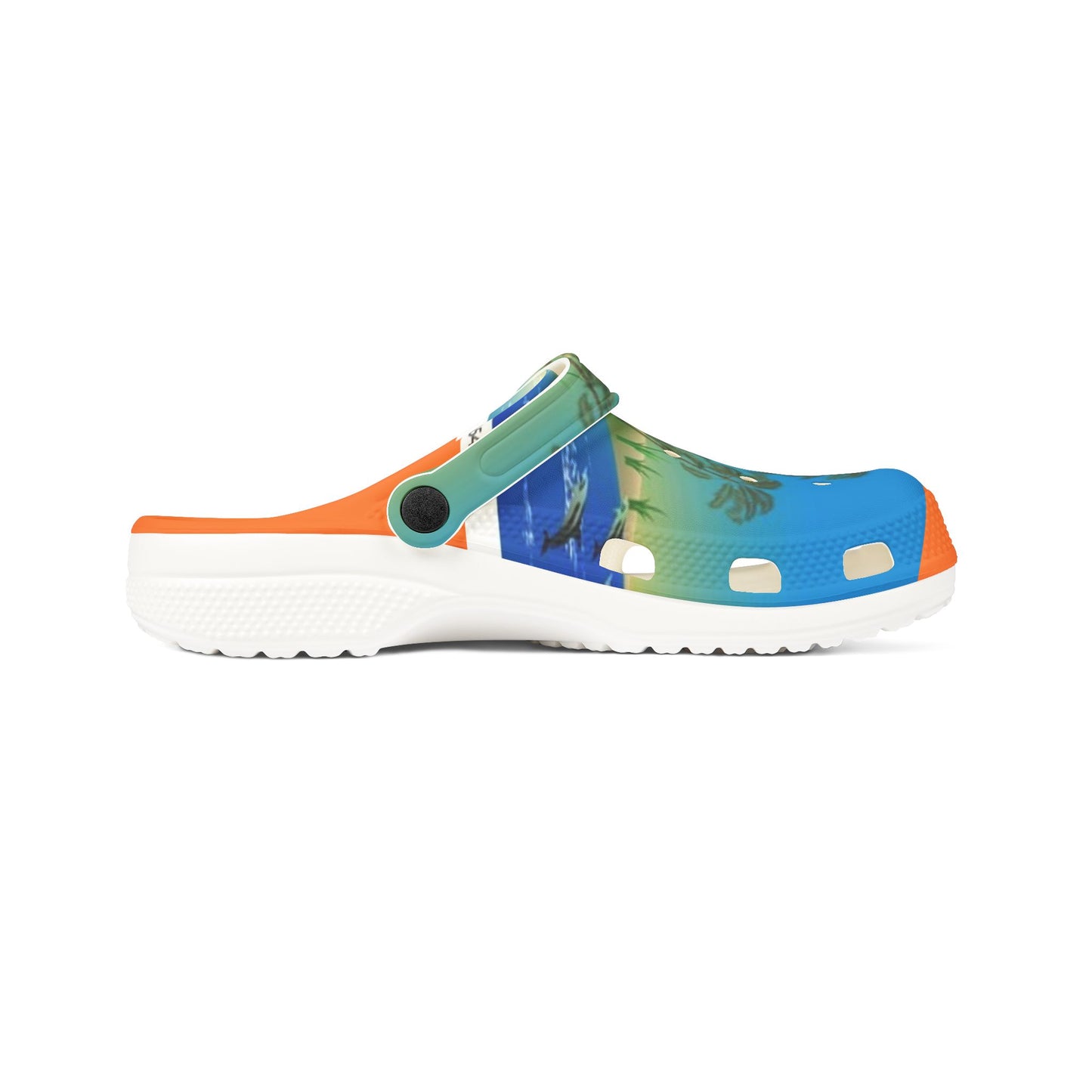 Tropical Vibe EVA Foam Clogs - Summer Ready Outdoor Shoes