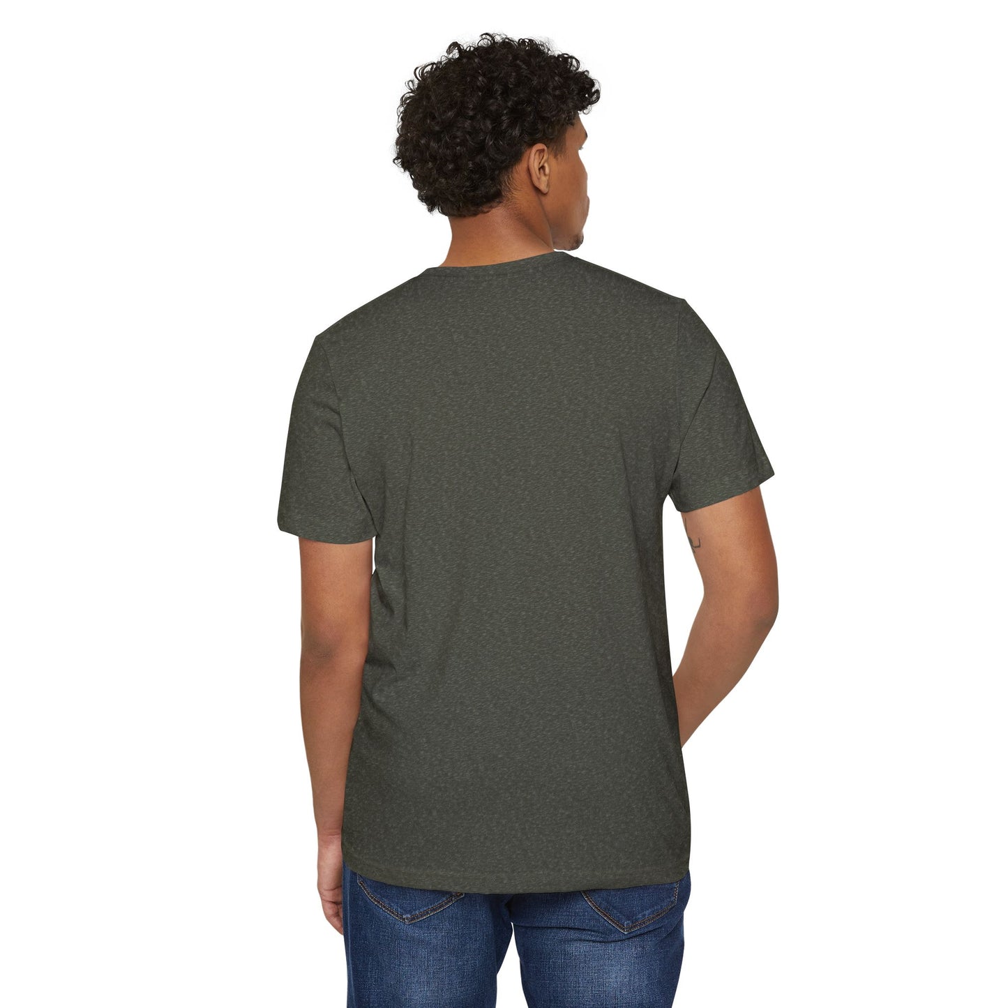 Eco-Friendly Unisex T-Shirt with Bold Zebra 'Y' Design