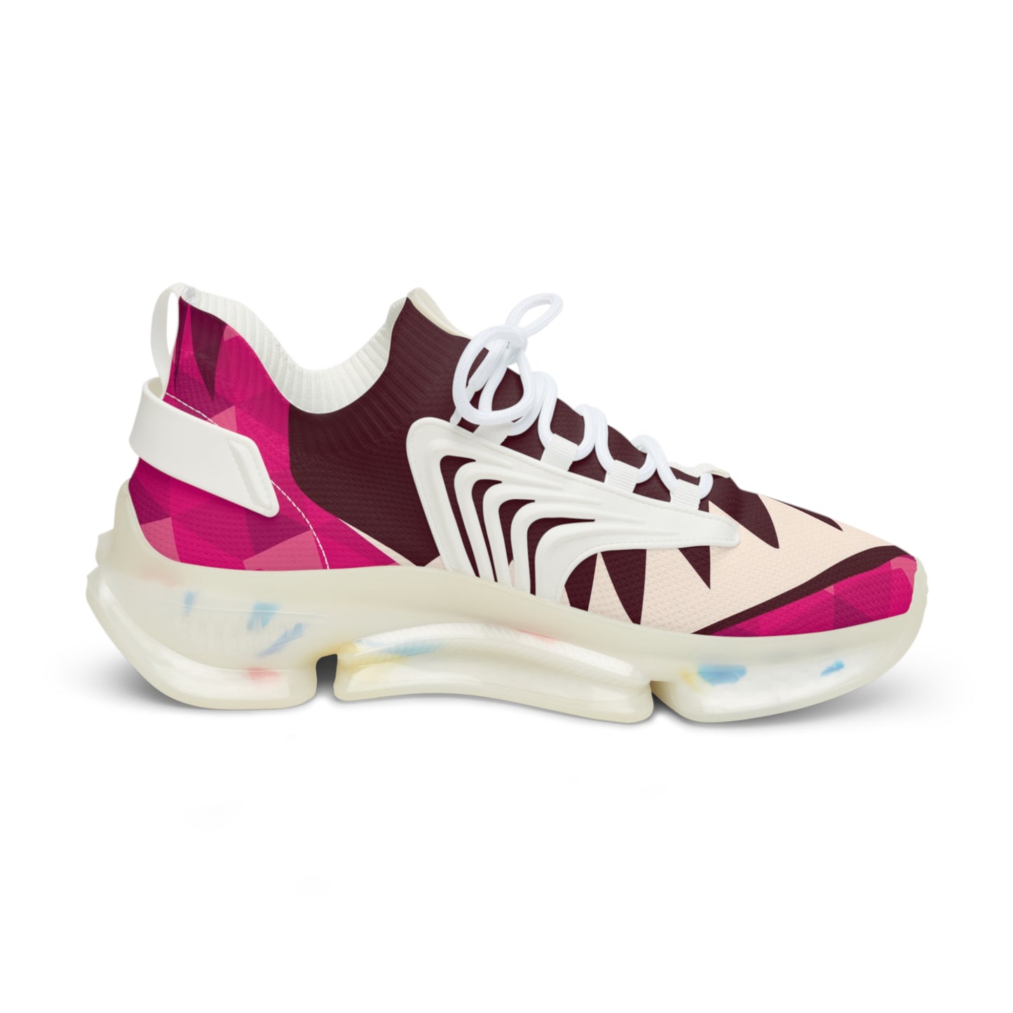 Men's Stylish Mesh Sneakers - Trendy Athletic Footwear with Bold Design