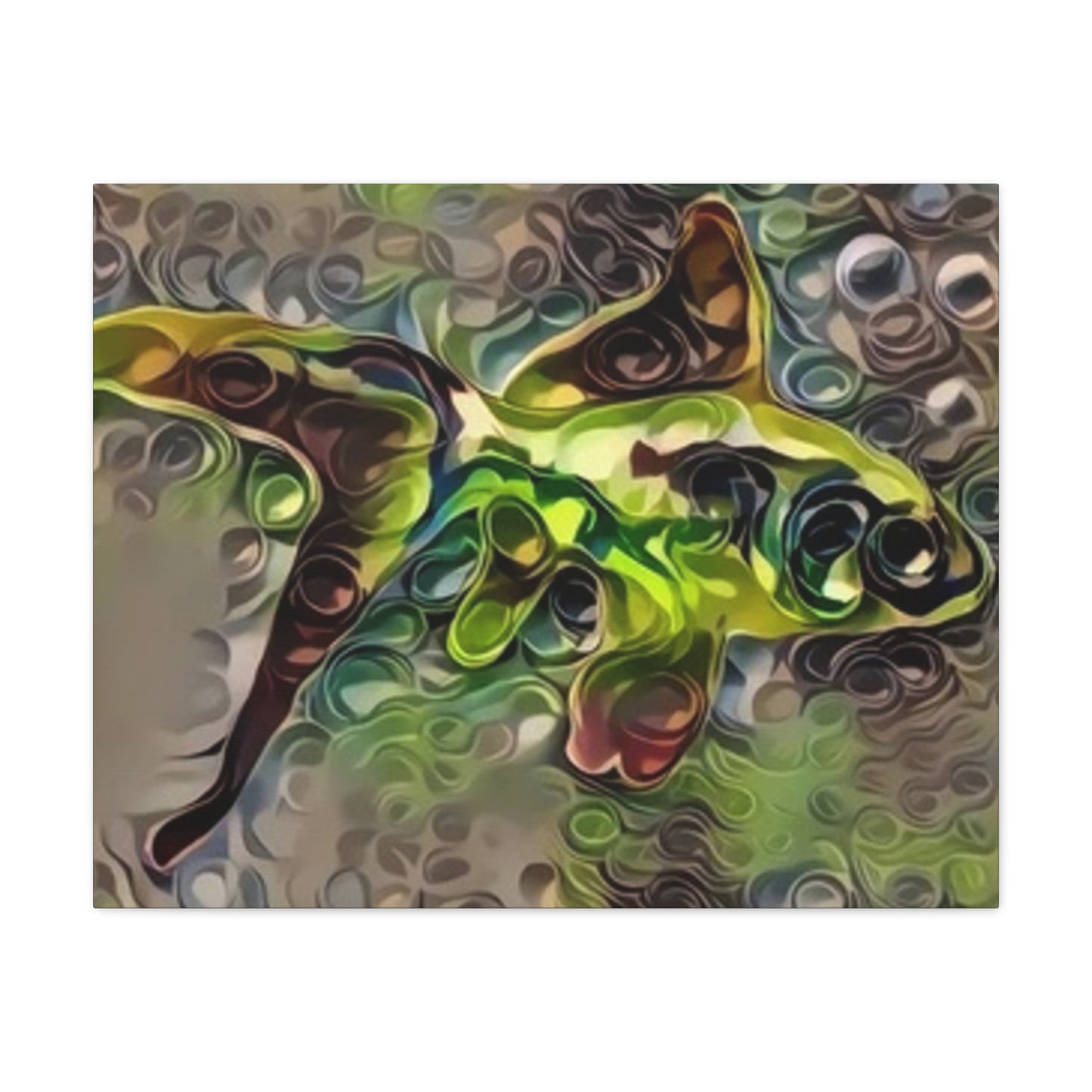 Abstract Nature Canvas Art - Stretched Matte Wall Decor