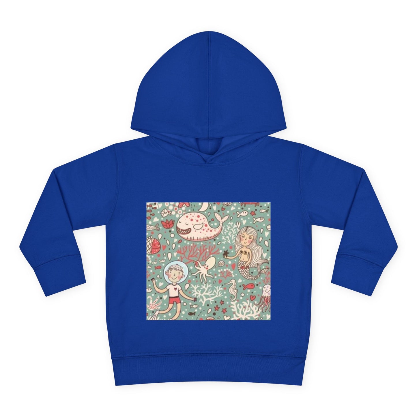 Whimsical Ocean Adventure Toddler Hoodie