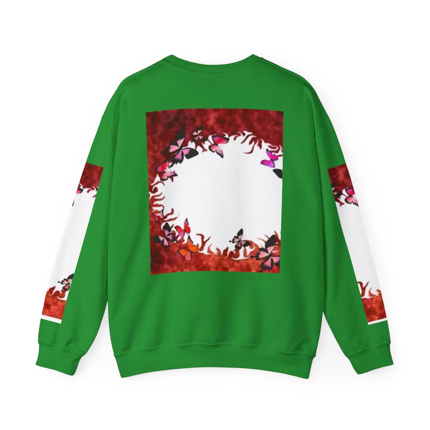 Floral Nature Crewneck Sweatshirt - Cozy Unisex Pullover for Nature Lovers