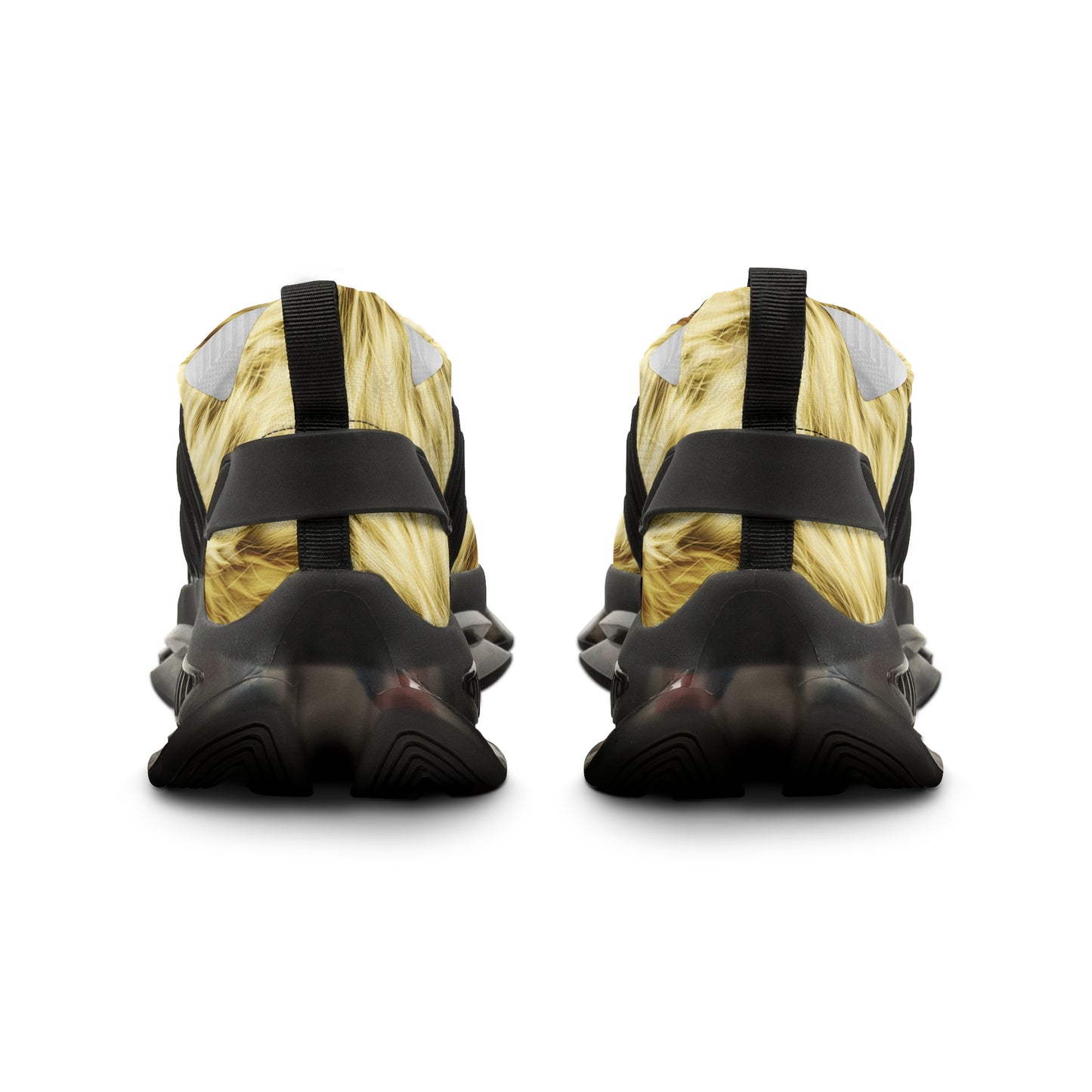 Stylish Men's Mesh Sneakers - Trendy Fur Design for Everyday Comfort