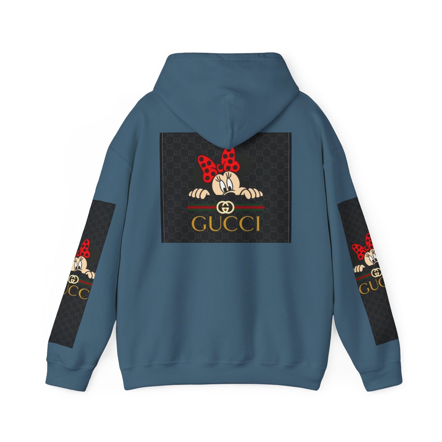 Gucci-Inspired Minnie Mouse Hooded Sweatshirt for Disney Fans