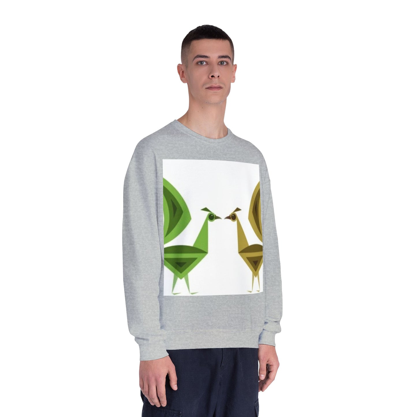 Colorful Wildlife Crewneck Sweatshirt - Unisex Casual Wear