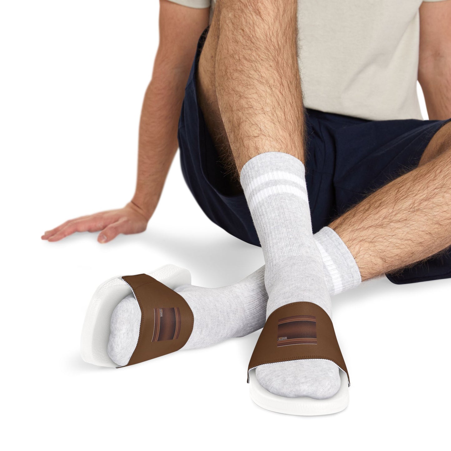 Stylish Men's Removable-Strap Sandals for Casual Comfort