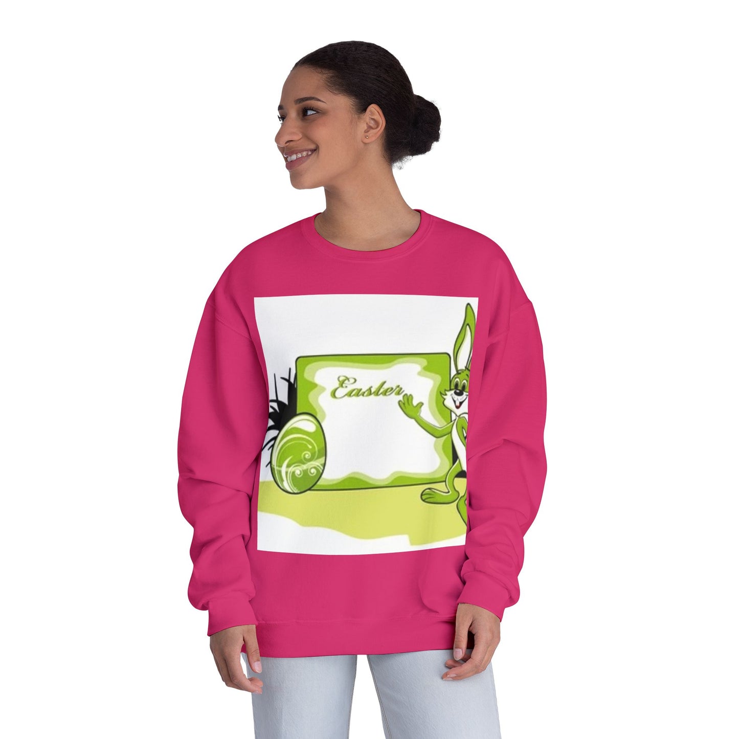 Easter Bunny Unisex Crewneck Sweatshirt