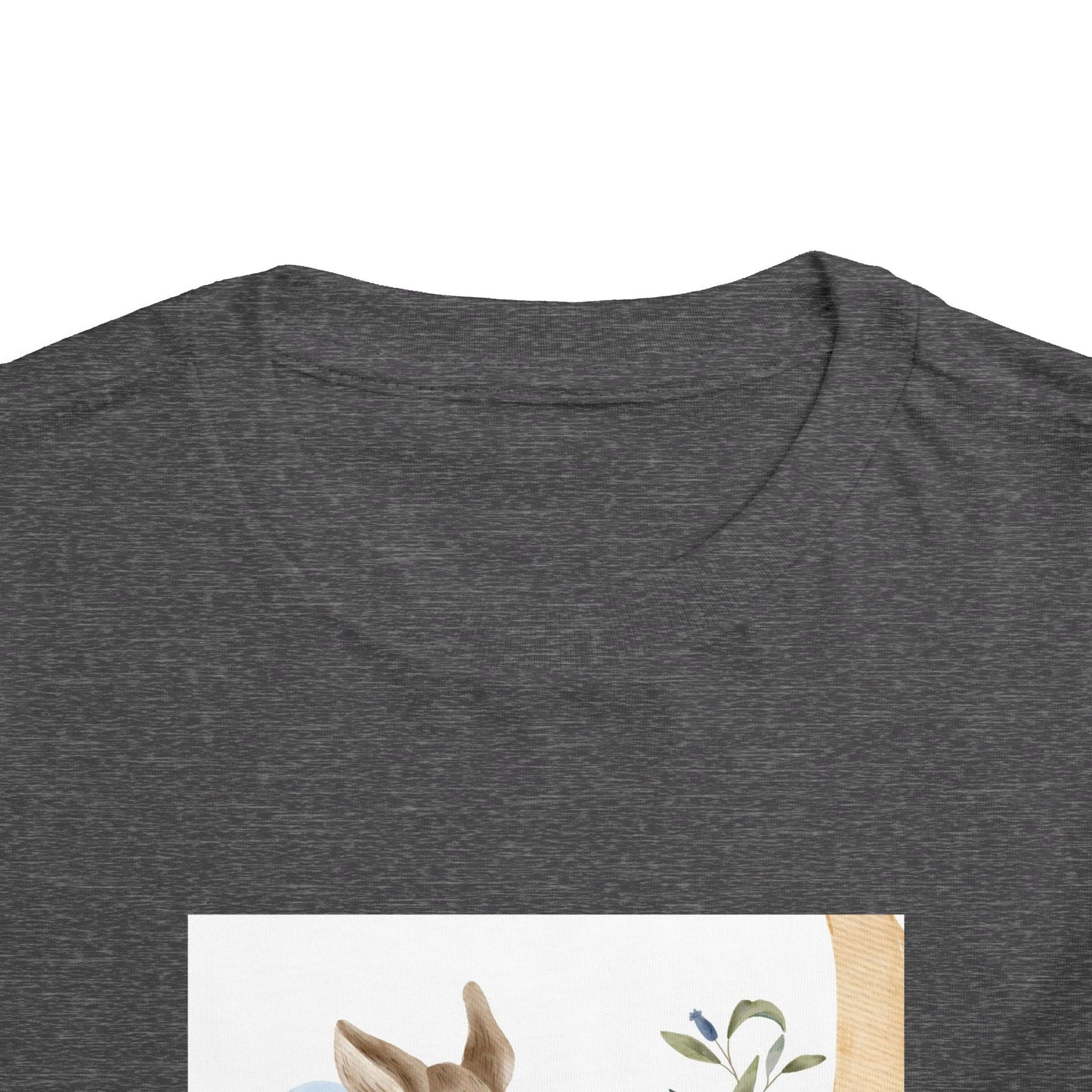 Whimsical Fawn Toddler Tee - Cute Short Sleeve Shirt for Kids