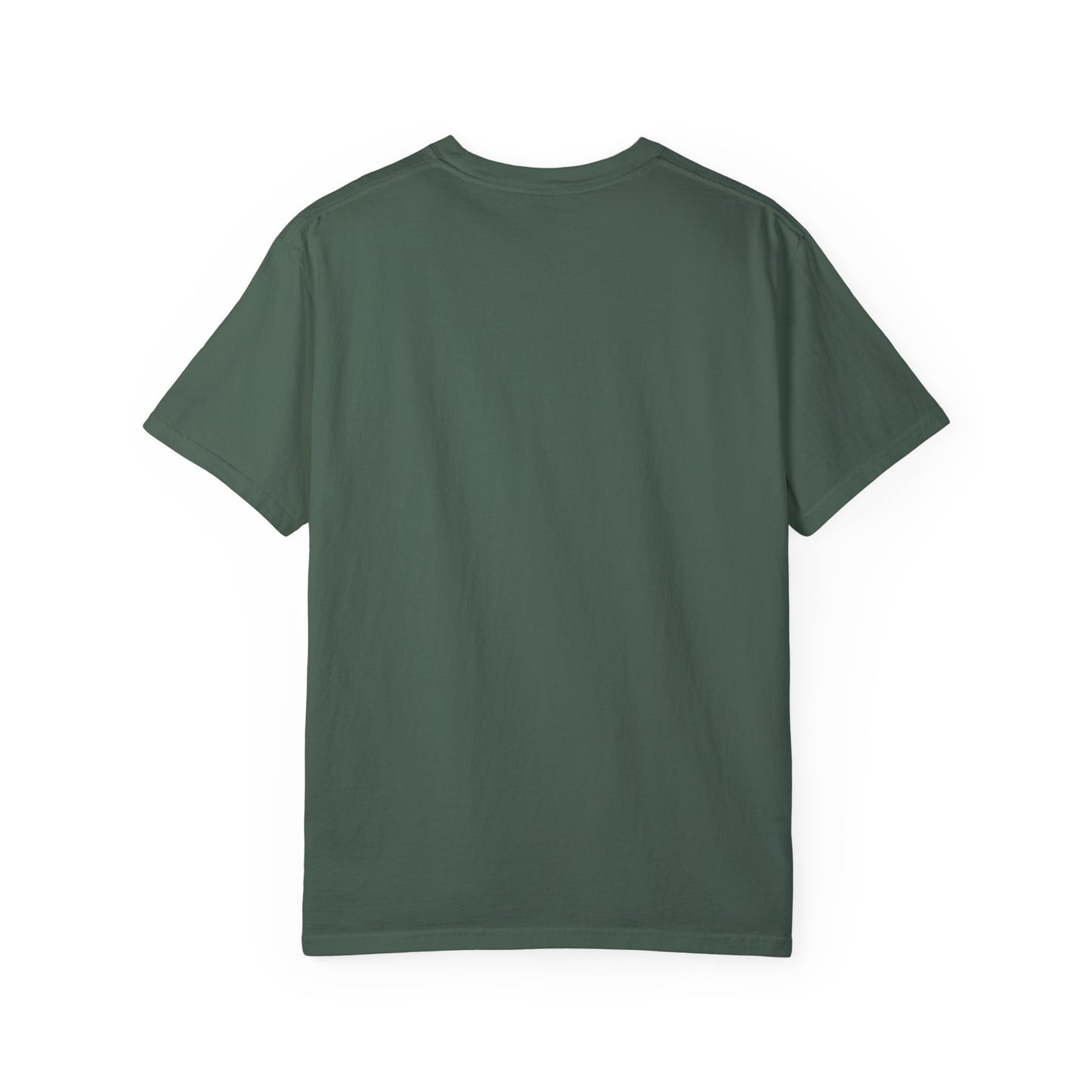 Vintage-Inspired Unisex Garment-Dyed T-Shirt with Artistic Print