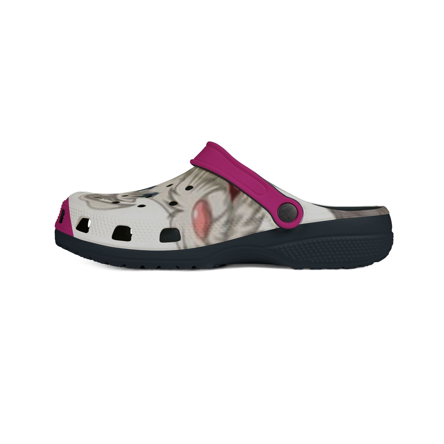 Cute Animal Print EVA Foam Rubber Shoes - Fun and Lightweight Comfort for Dog Lovers