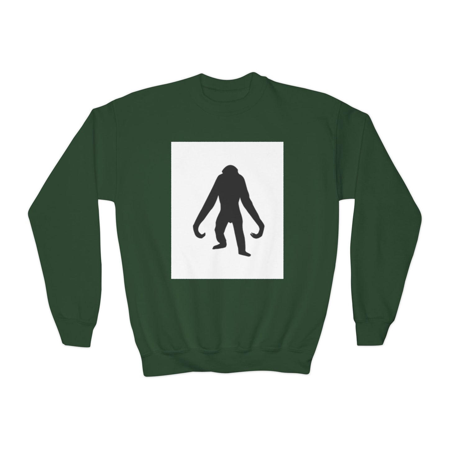 Beach Vibes Youth Crewneck Sweatshirt with Tropical Design