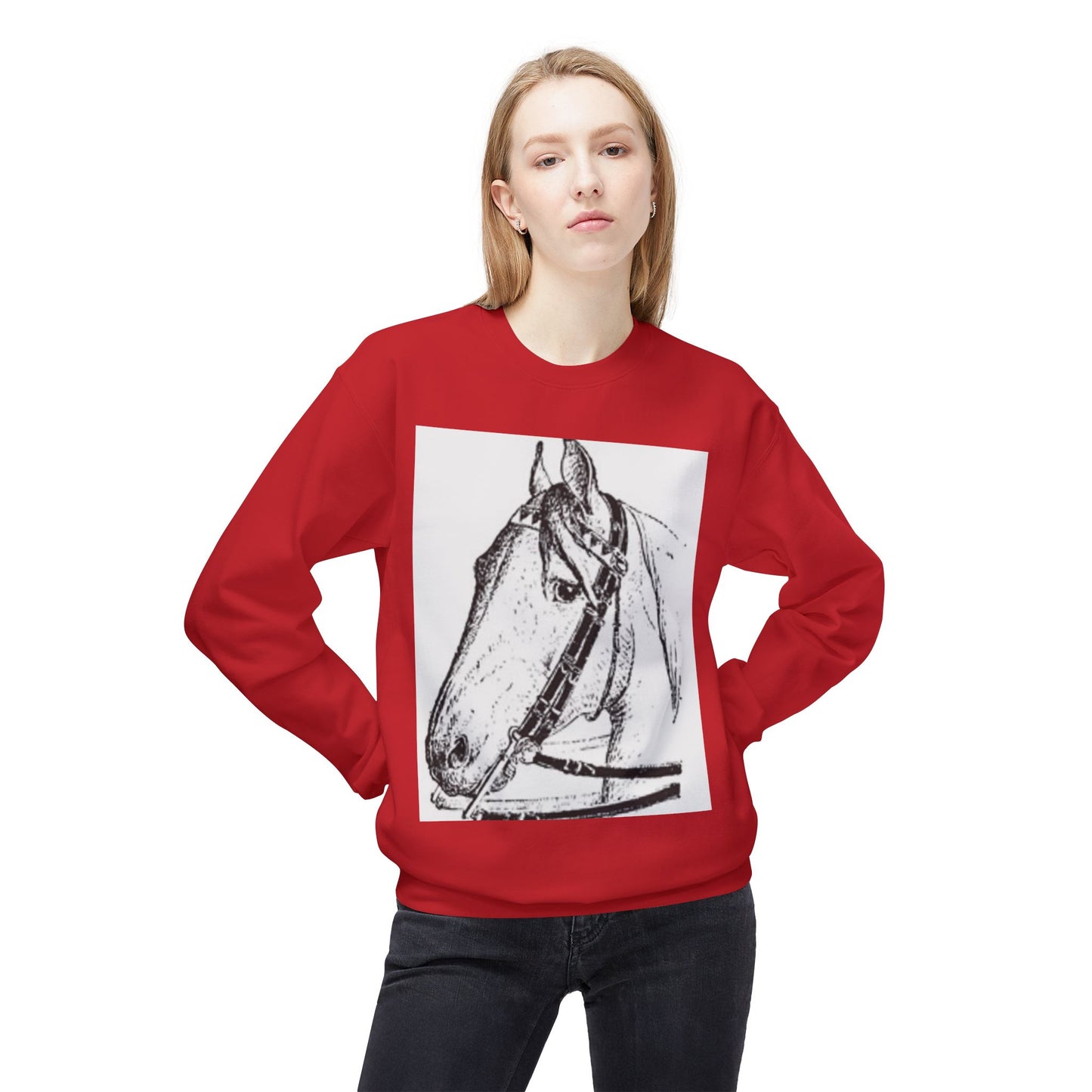 Unisex Midweight Softstyle Fleece Crewneck Sweatshirt