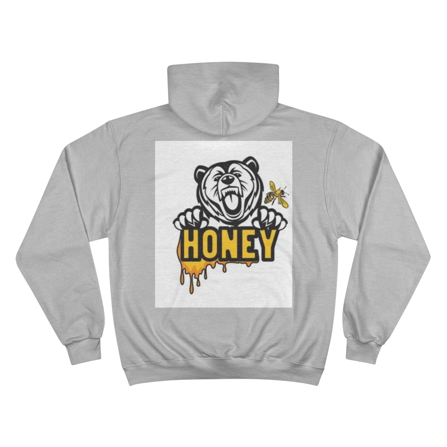 Honey Bear Champion Hoodie - Fun & Cozy Streetwear