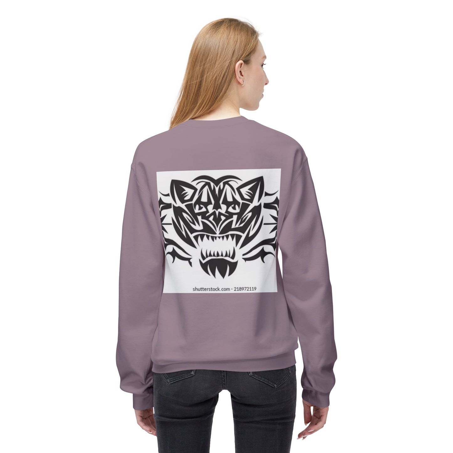 Fierce Tiger Graphic Sweatshirt for Nature Lovers