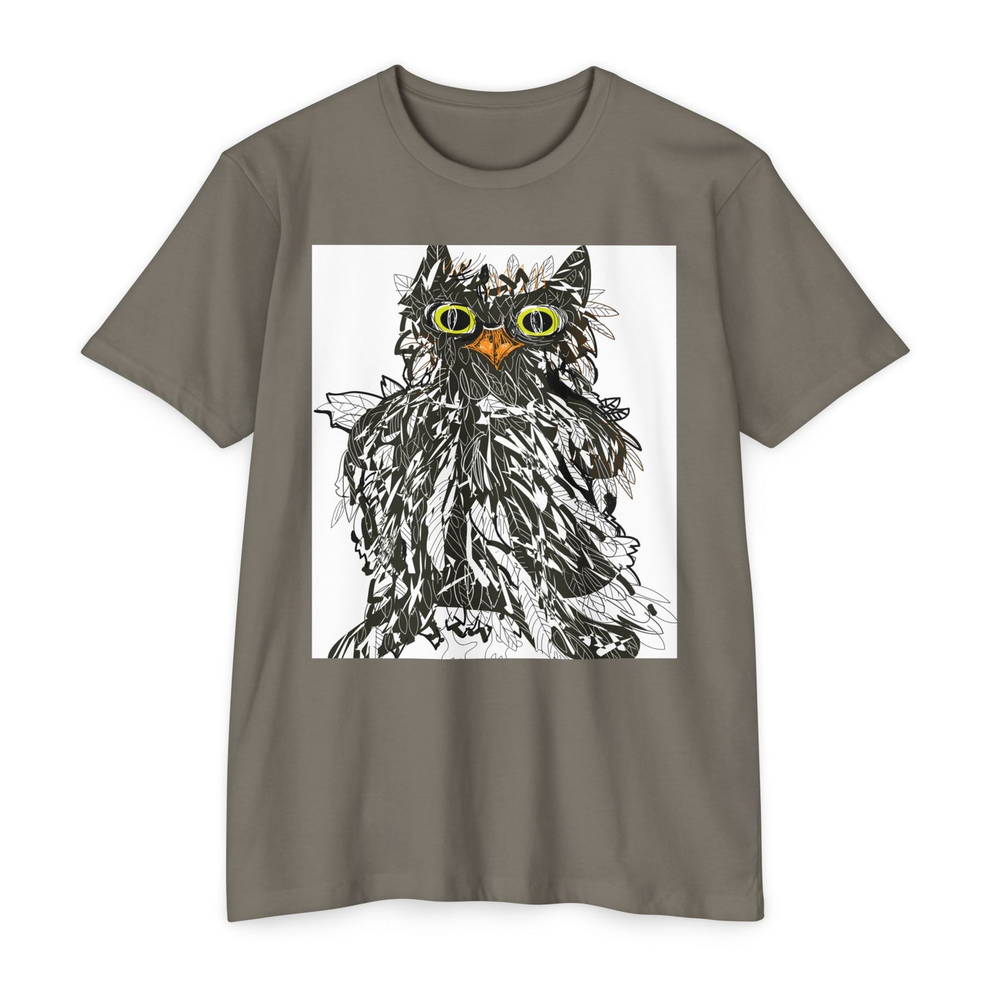 Whimsical Cat Graphic Unisex T-Shirt - Fun & Artsy Apparel