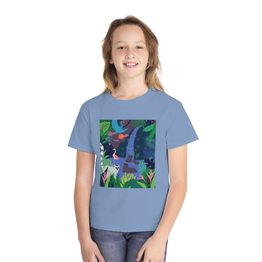 Colorful Jungle Adventure Youth Tee
