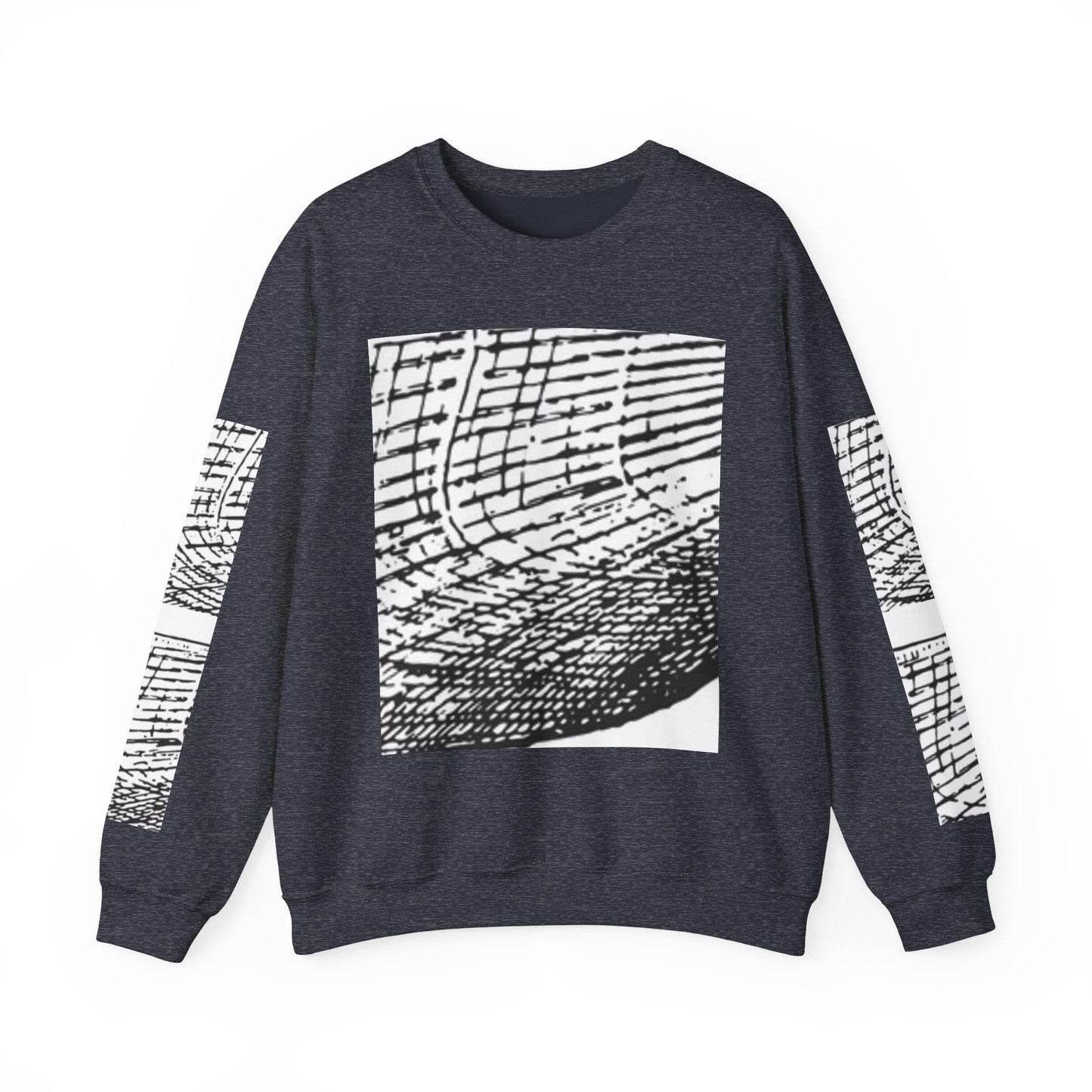 Artistic Unisex Crewneck Sweatshirt - Abstract Design for Cozy Vibes