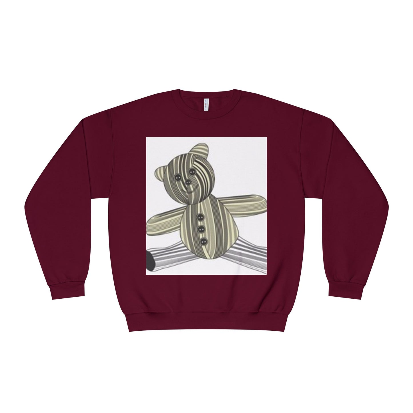 Cozy Teddy Bear Graphic Sweatshirt - Perfect for All Ages