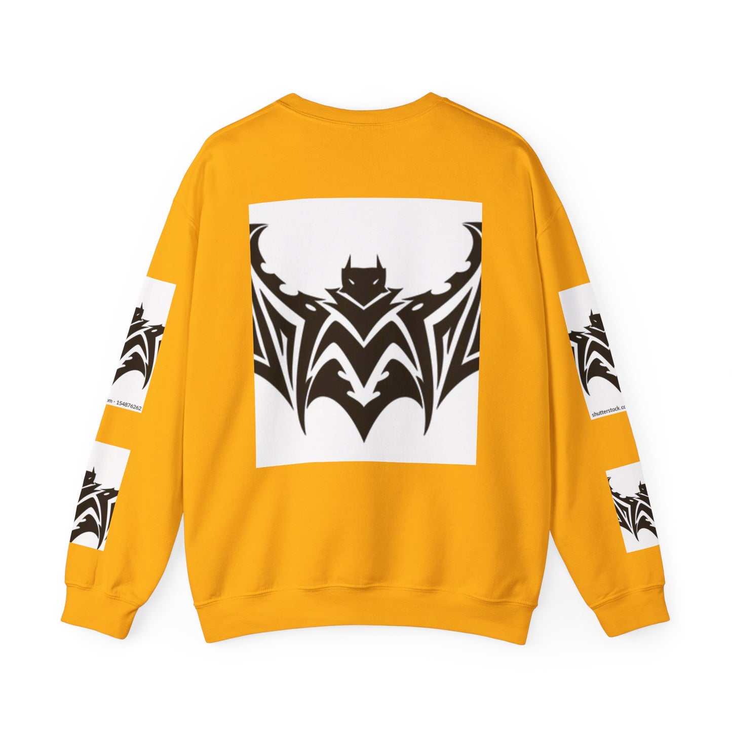 Gothic Bat Sweatshirt - Unisex Crewneck for Halloween & Casual Wear