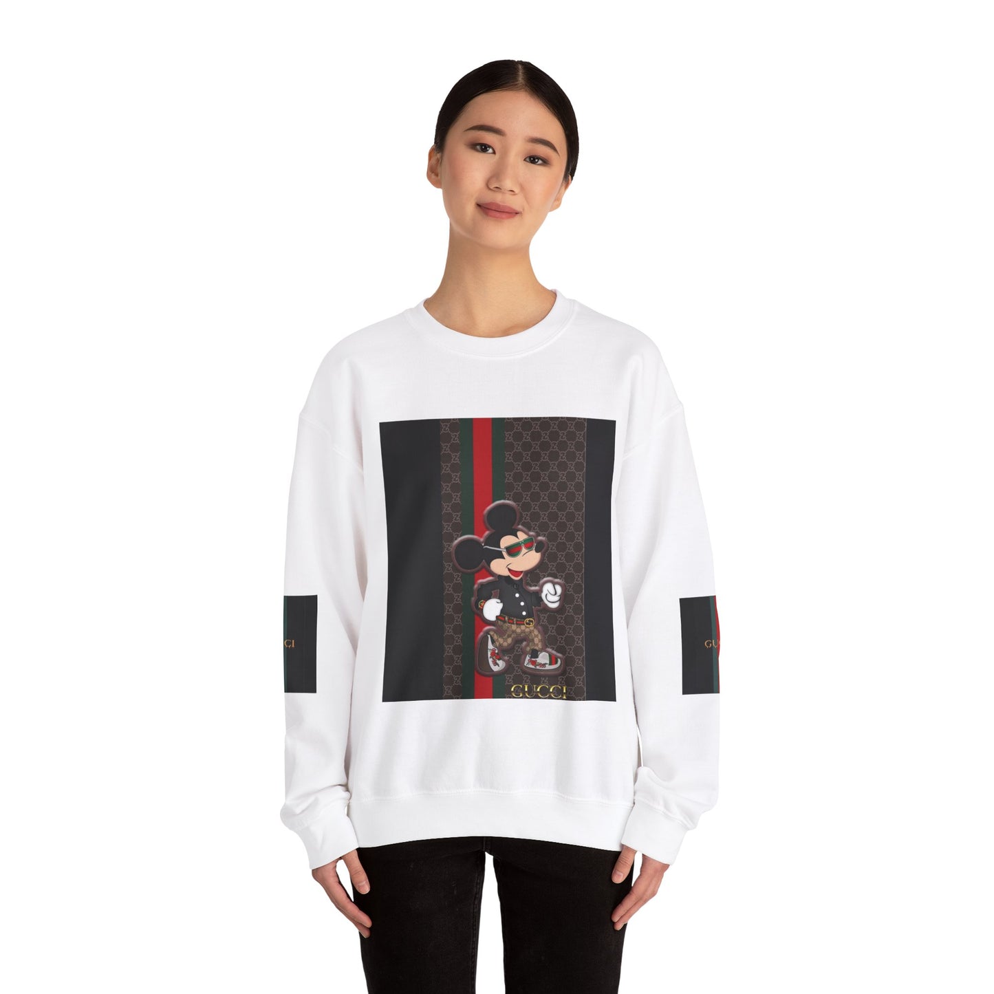 Limited Edition Gucci Inspired Mickey Mouse Crewneck Sweatshirt