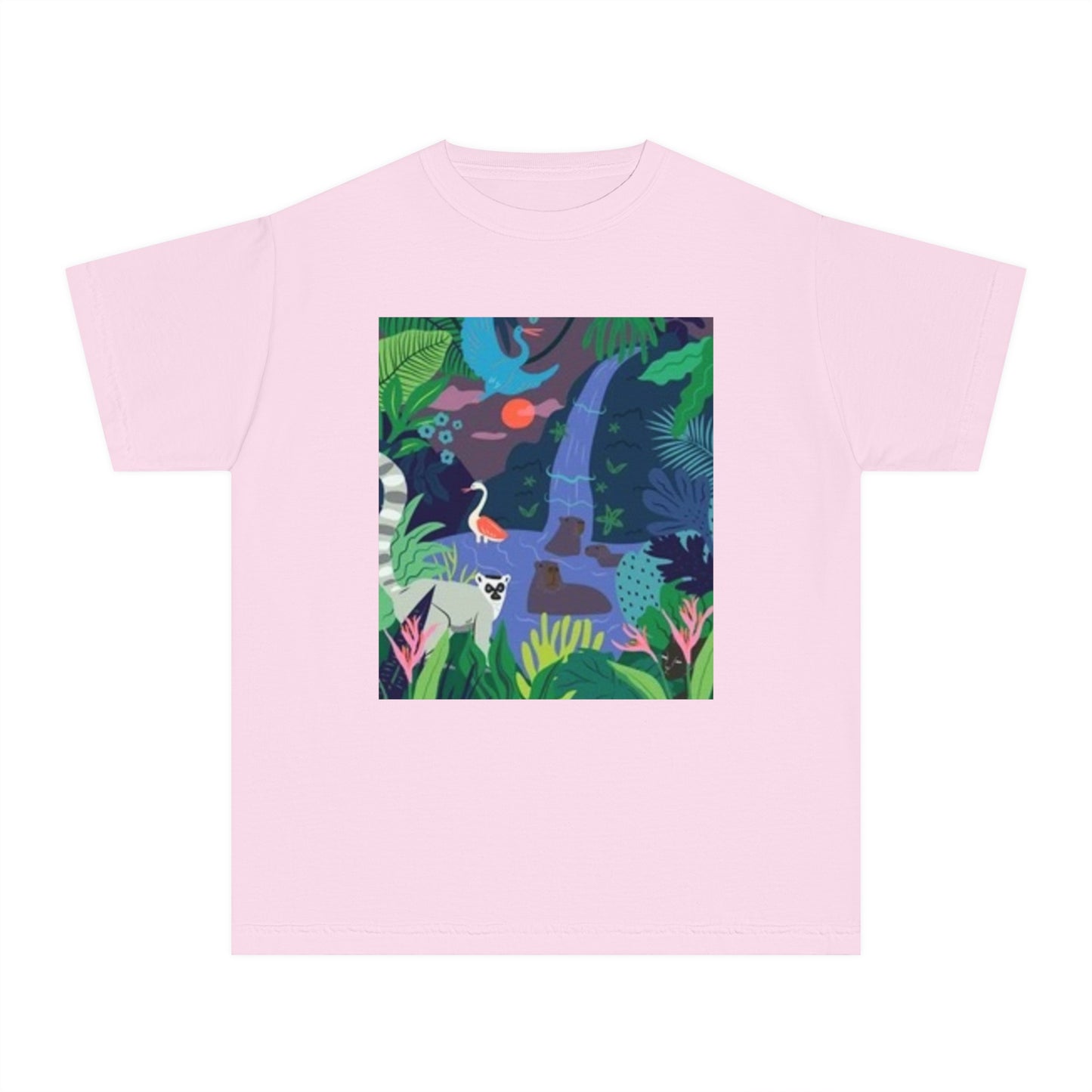 Colorful Jungle Adventure Youth Tee