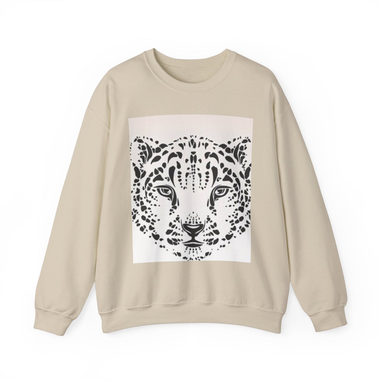 Wildly Stylish Crewneck Sweatshirt - Leopard Print