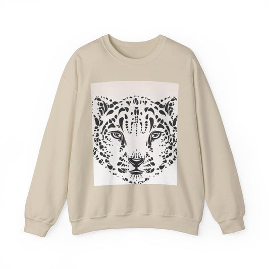 Wildly Stylish Crewneck Sweatshirt - Leopard Print