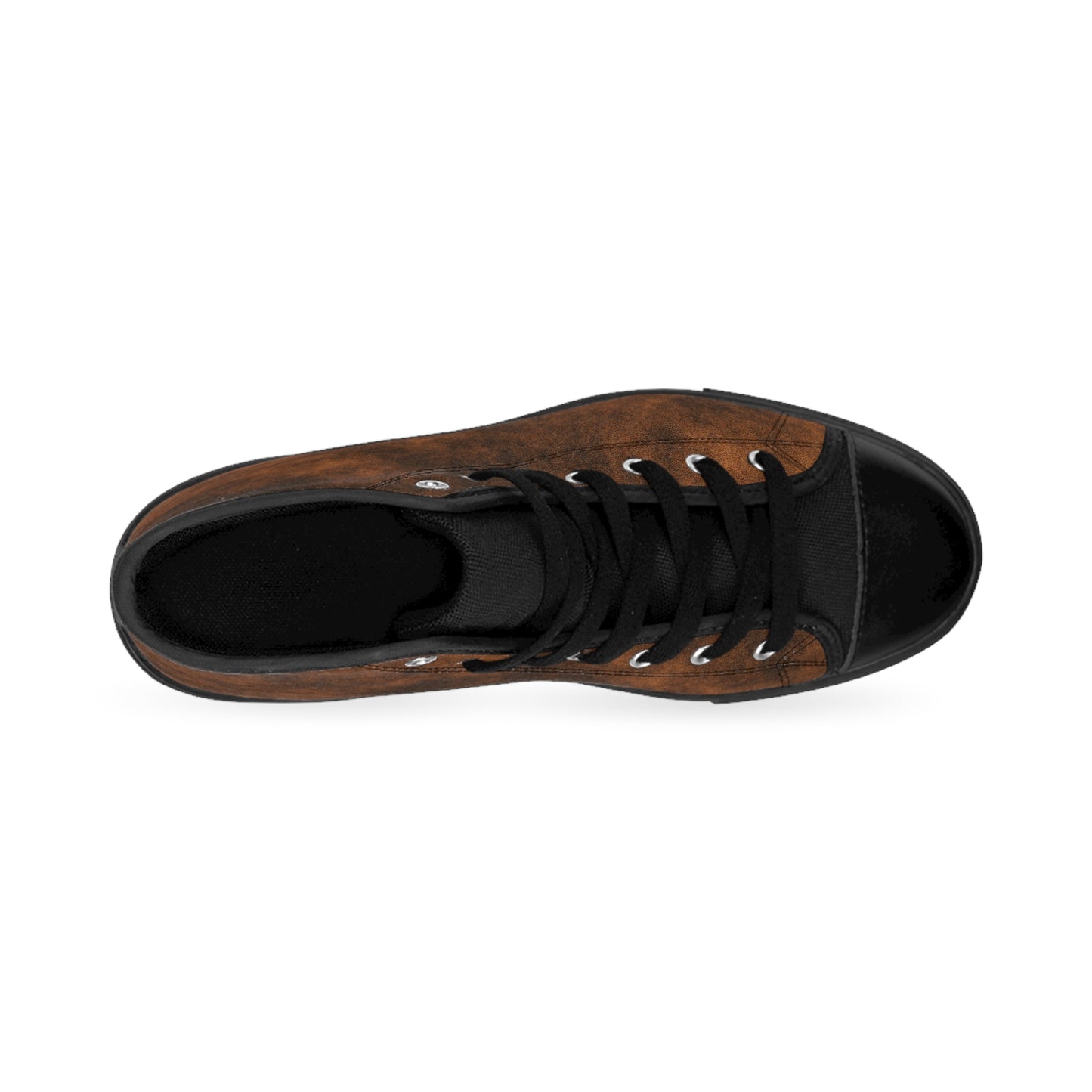 Vintage Brown High-Top Sneakers for Everyday Style