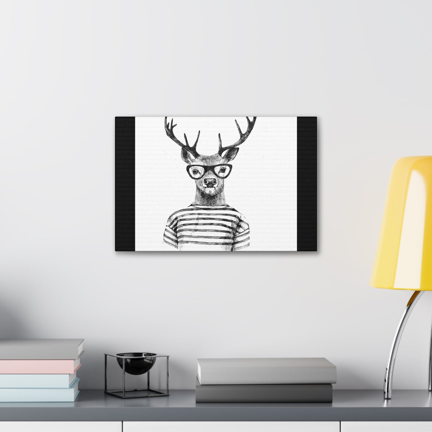 Whimsical Deer Canvas Gallery Wraps - Unique Home Decor for Animal Lovers