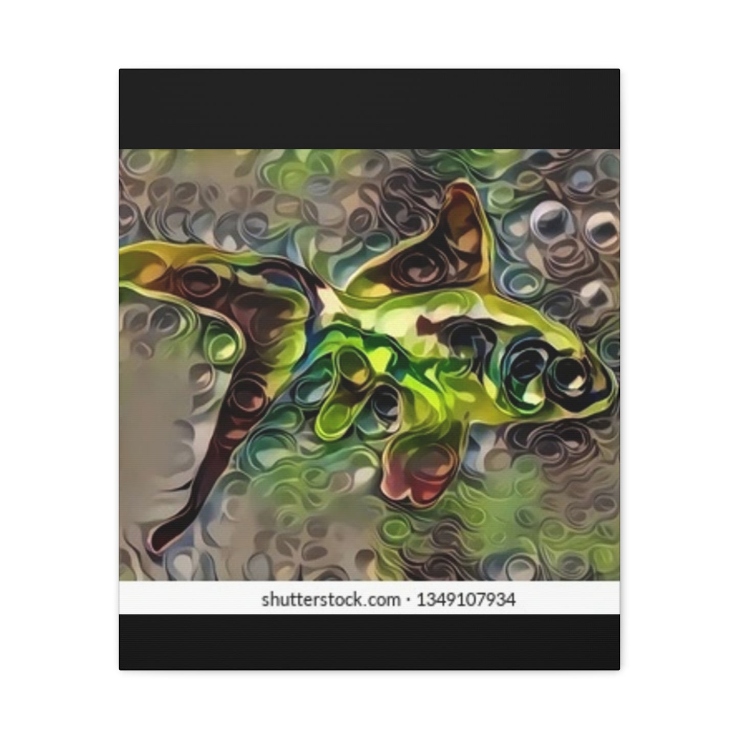 Abstract Nature Canvas Art - Stretched Matte Wall Decor