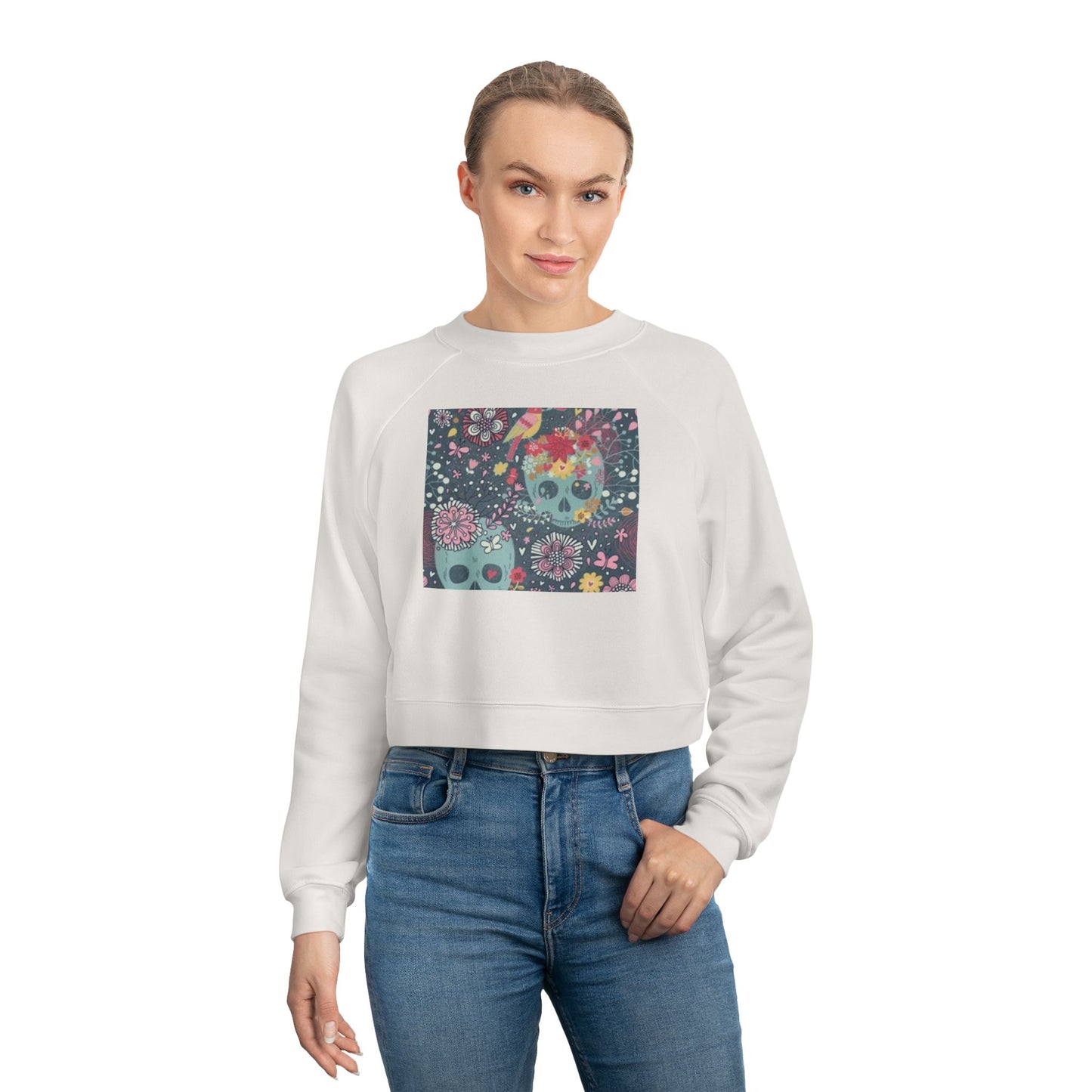 Women's Cropped Fleece Pullover