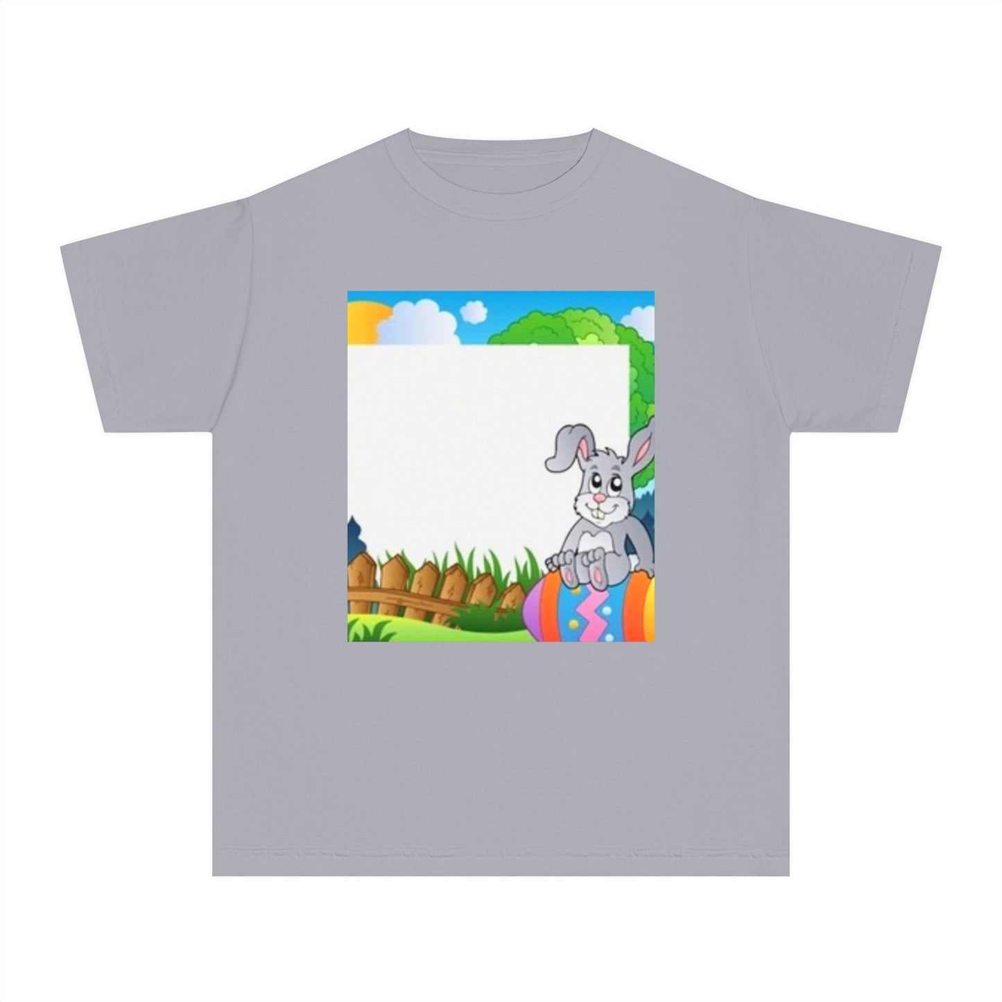 Adorable Bunny Youth Midweight Tee - Perfect for Easter Celebrations
