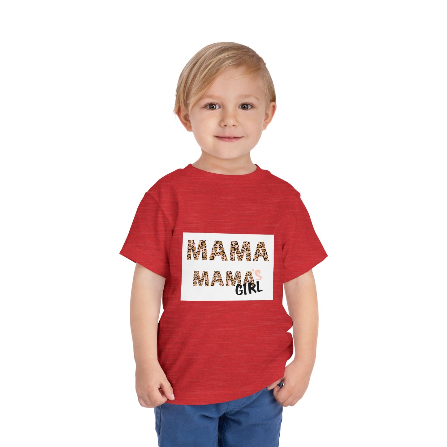 Mama's Girl Toddler Tee - Cute & Trendy Short Sleeve Shirt for Little Ones